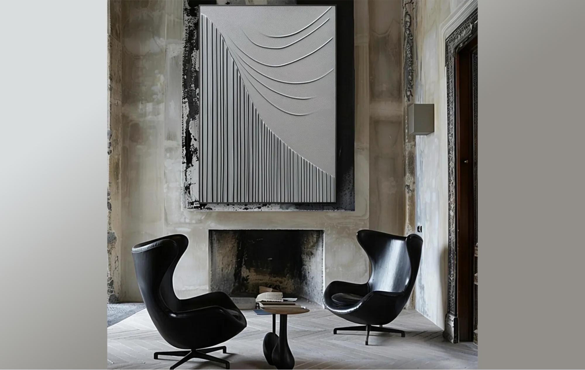 The Transformative Power of Minimalist Oil Painting in Your Space.