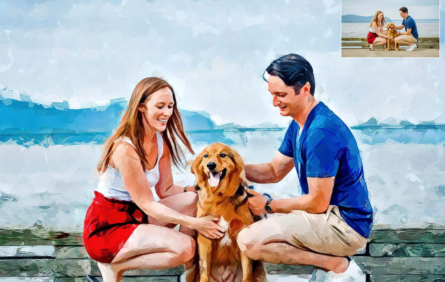 Transform Your Memories into Timeless Art with Custom Oil Paintings