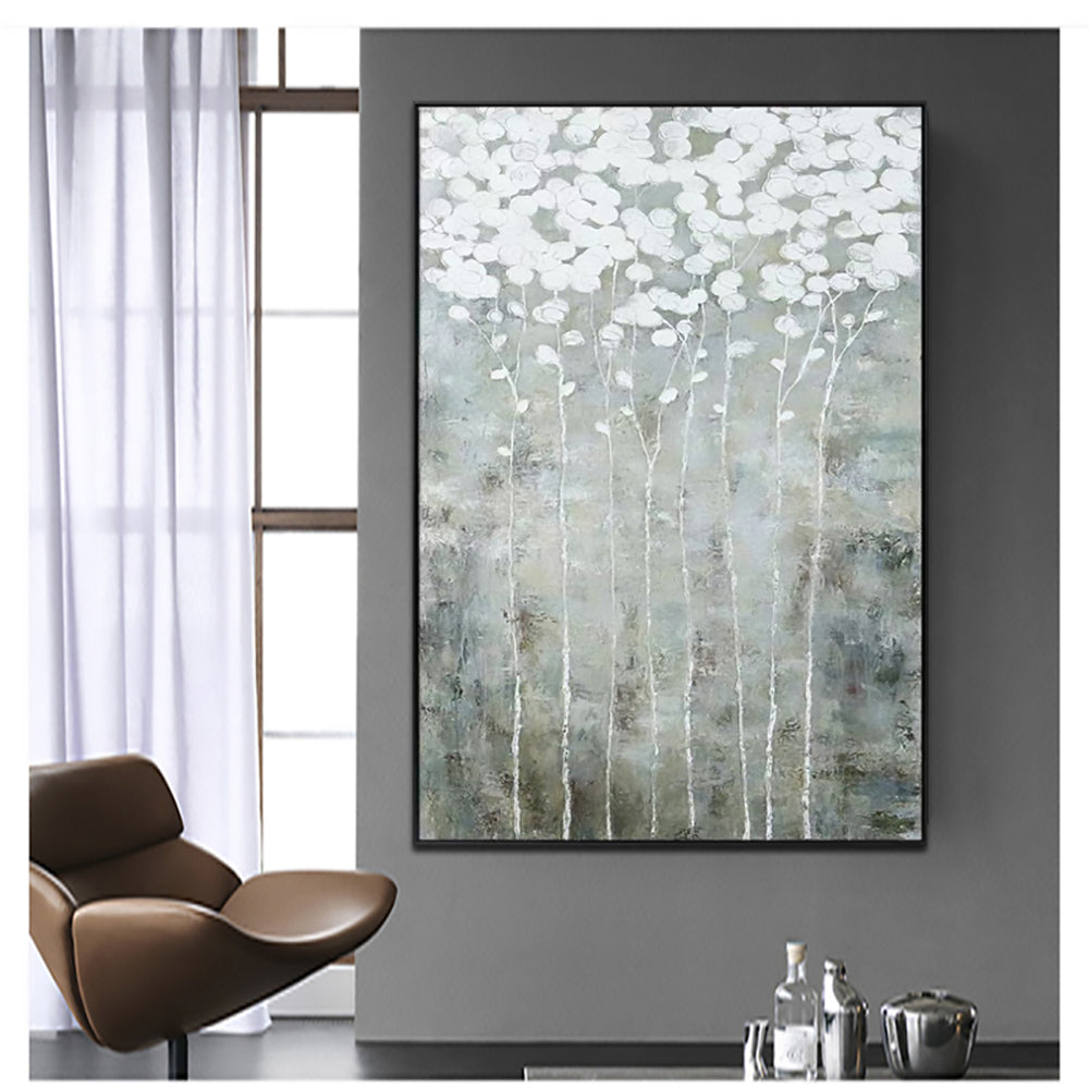 The Towering White Trees Painting
