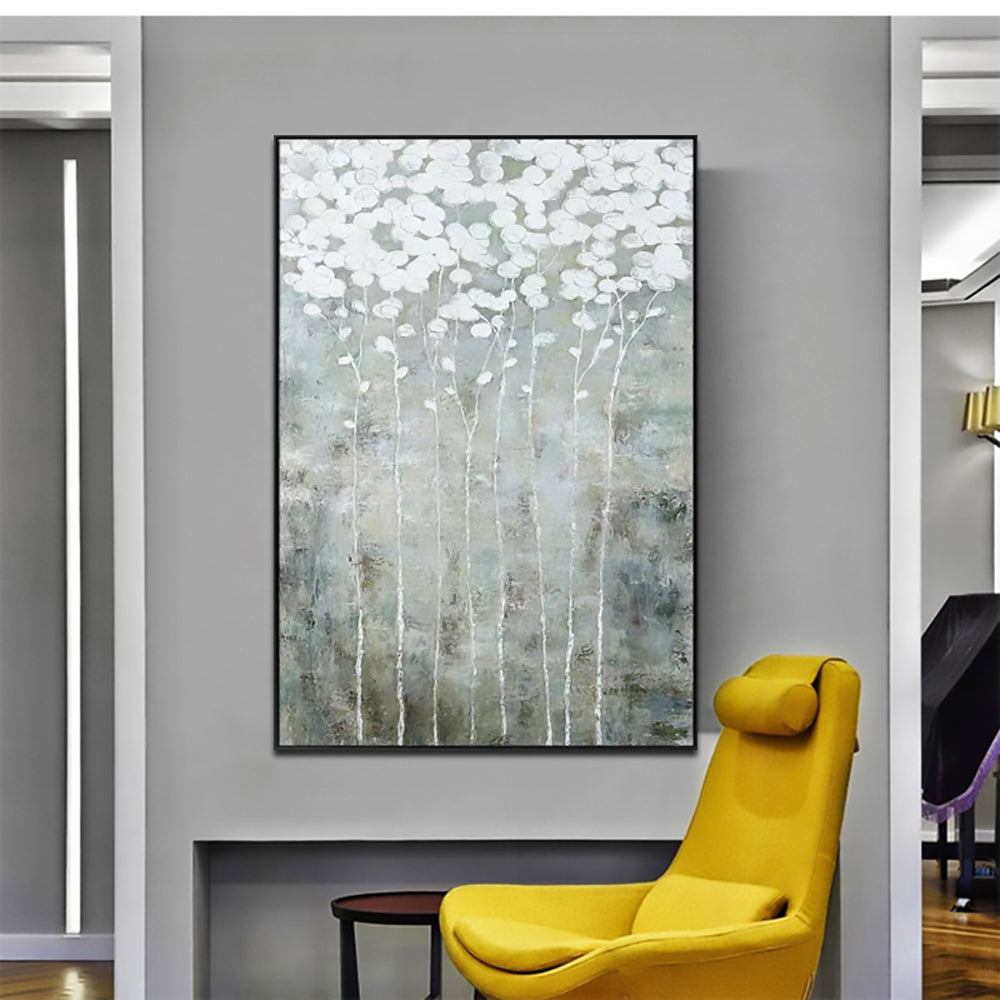 The Towering White Trees Painting