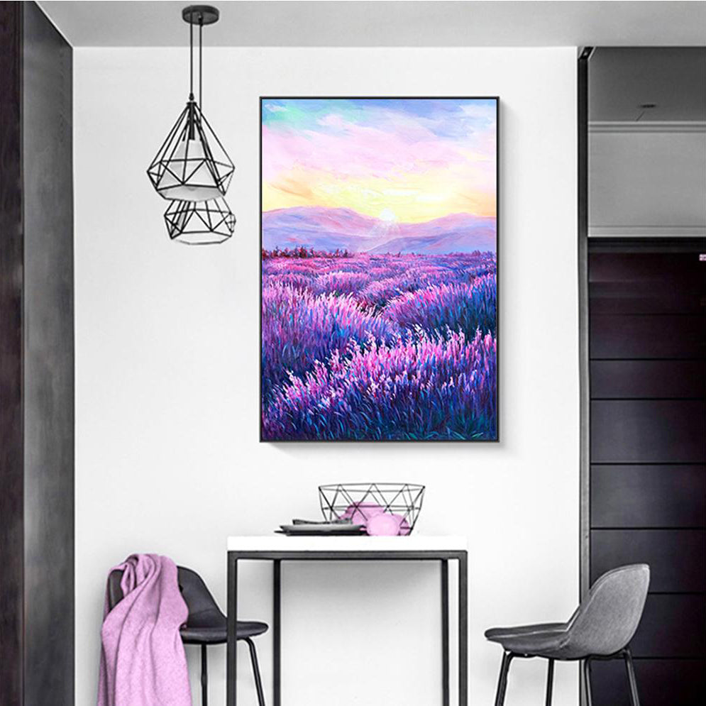 Lavender Fields Painting