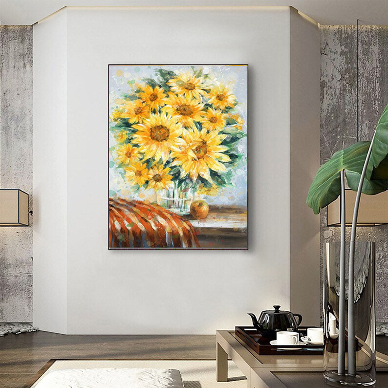 Sunflower Still Life