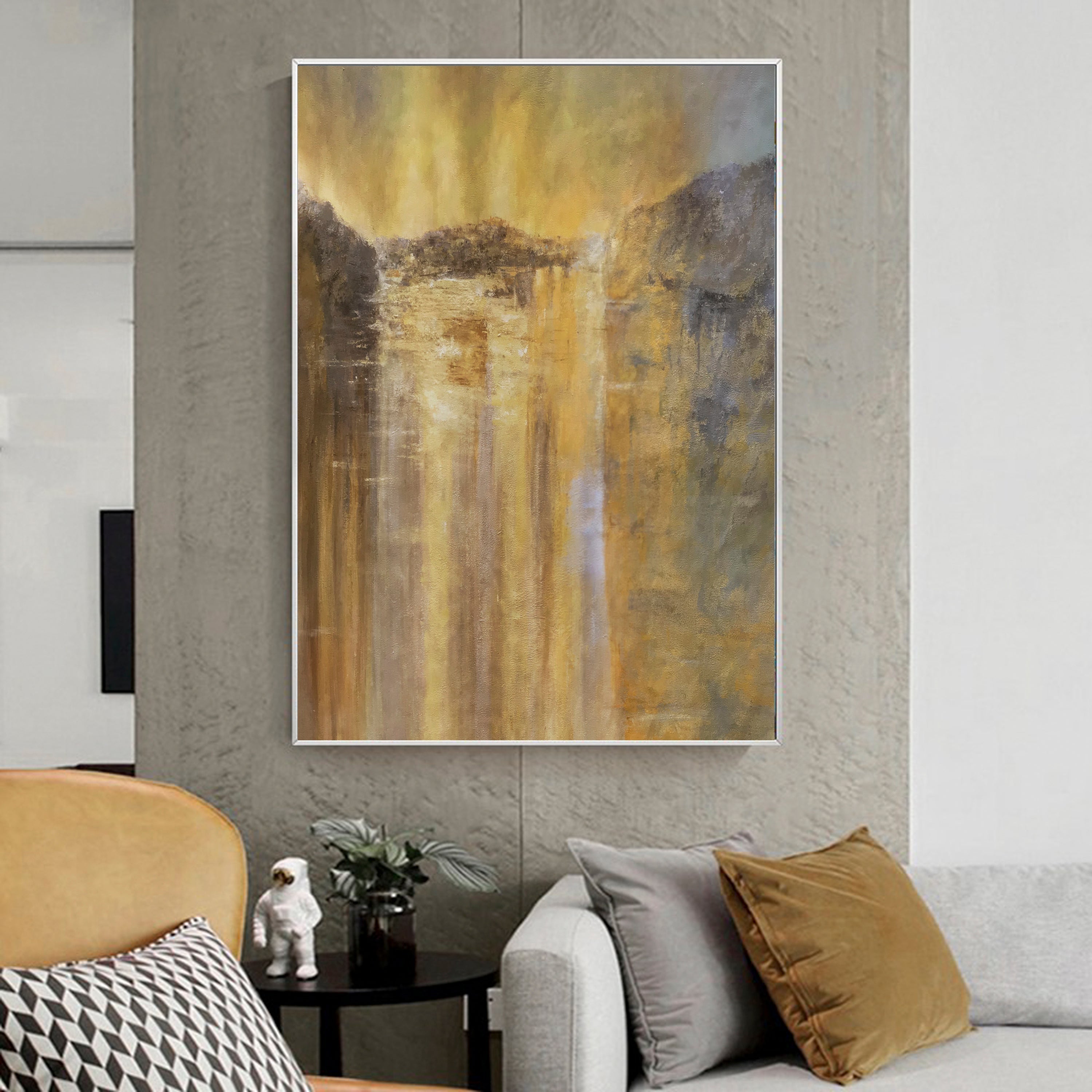 Island of the Setting Sun Painting