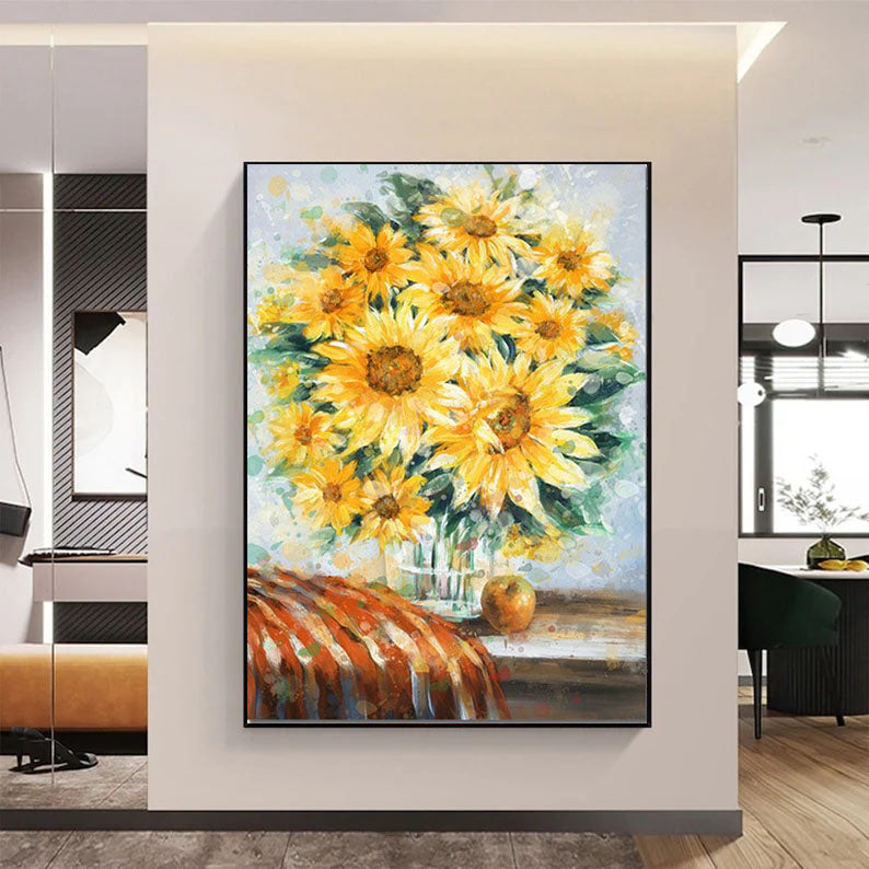 Sunflower Still Life