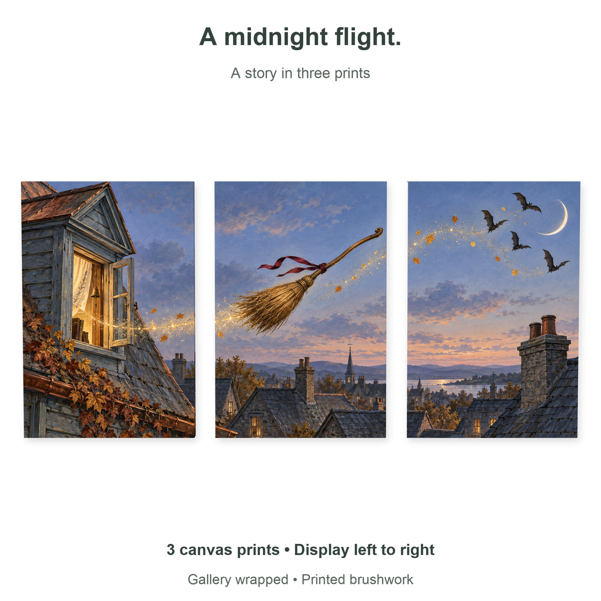 Midnight Sweeper — design overview showing the three-panel left-to-right sequence — image 10