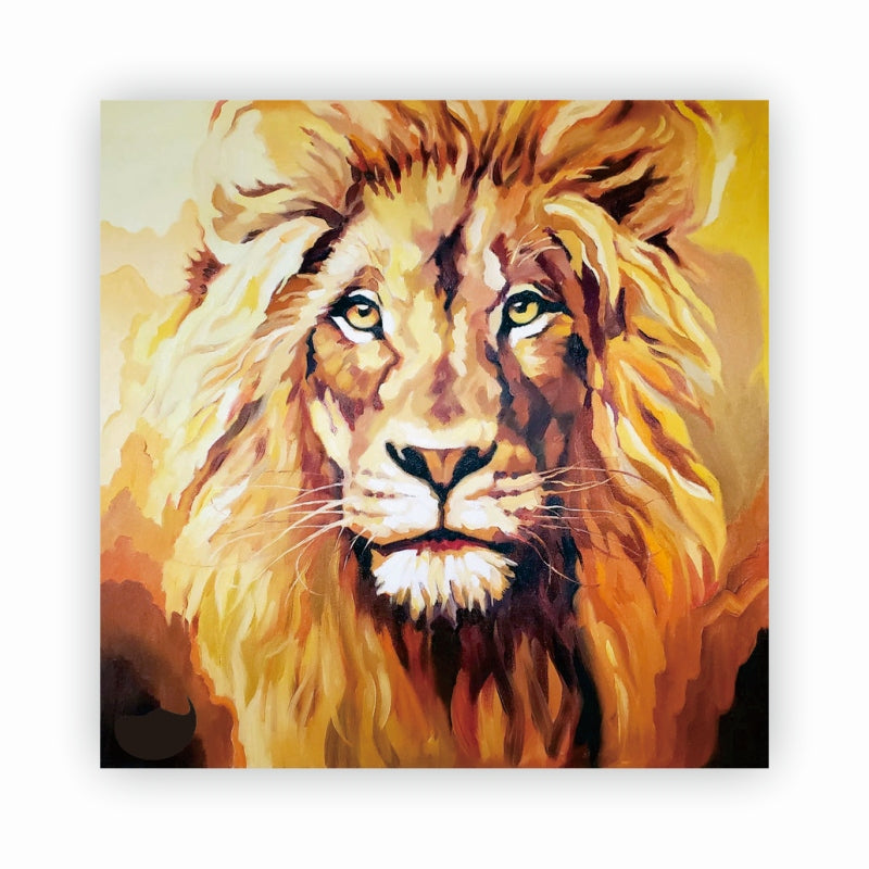 The Golden Lion Painting