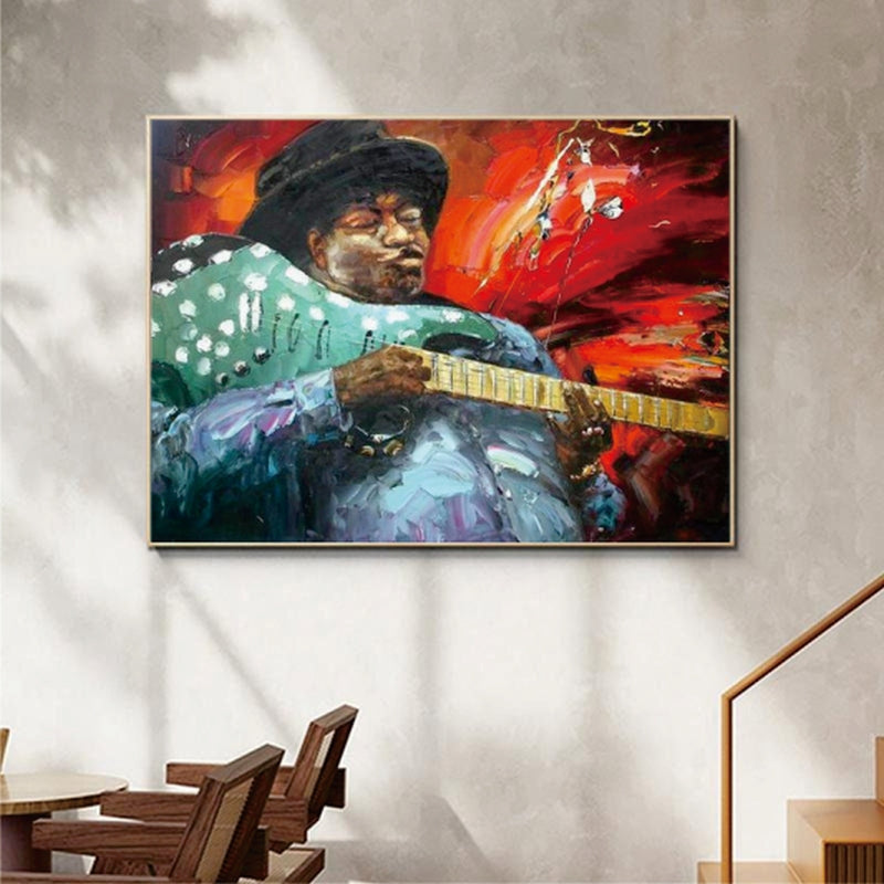 Guitar Funk Painting