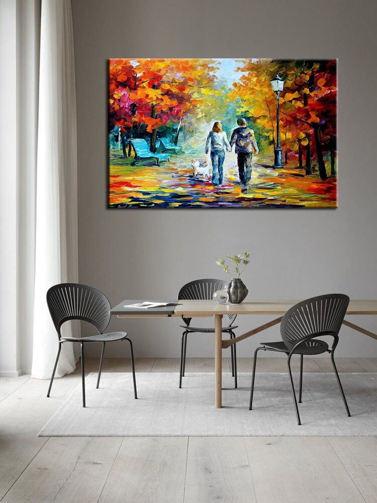Autumn Walks Painting