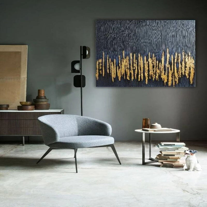 Gold Stripes (Long) Painting