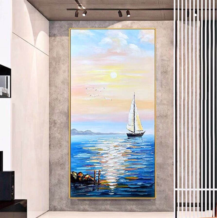 Smooth Sailing Painting