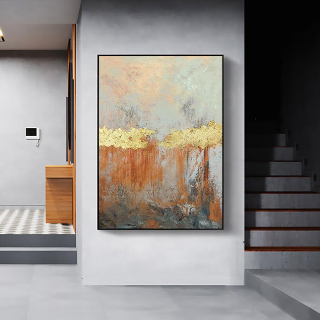 Burning Forest Painting