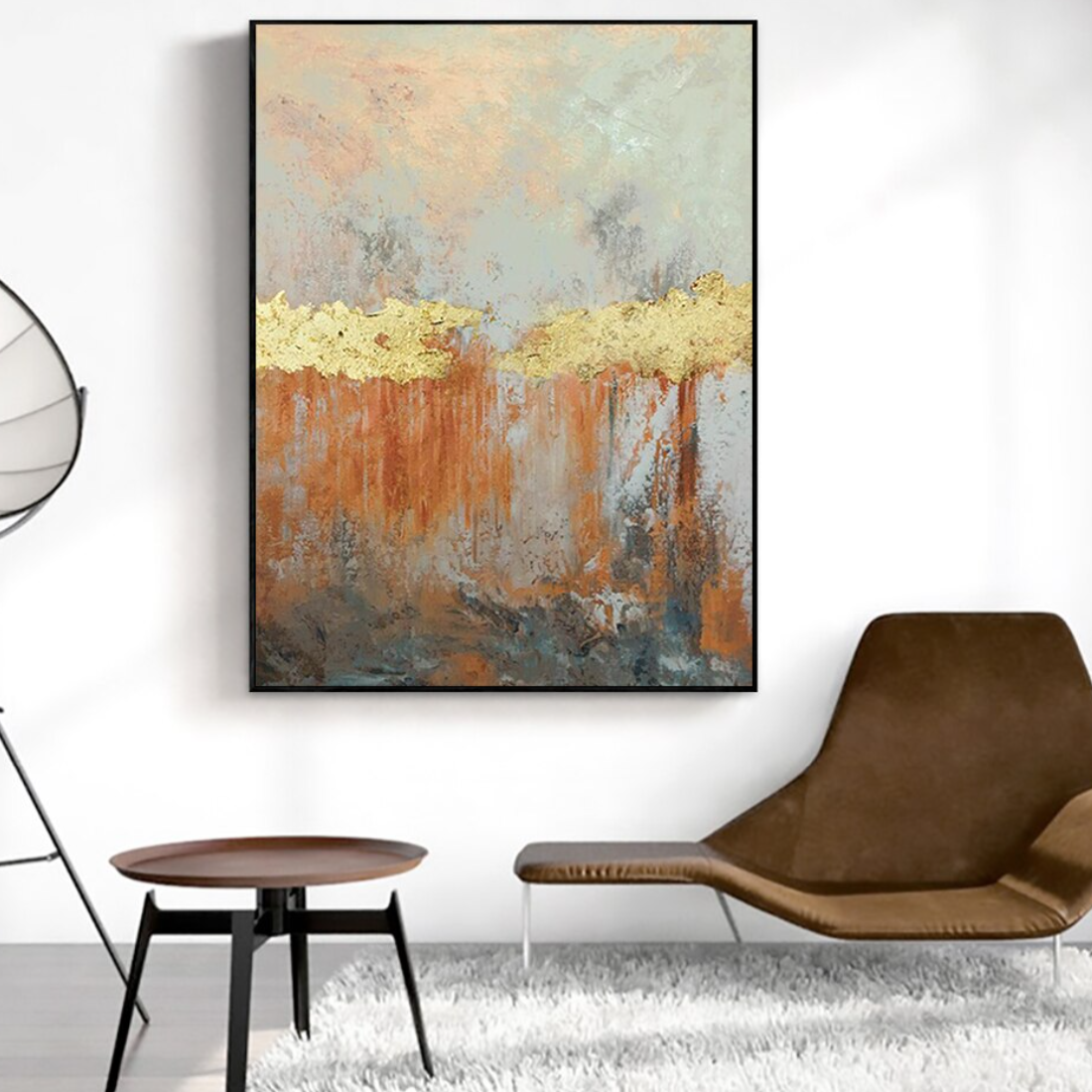 Burning Forest Painting