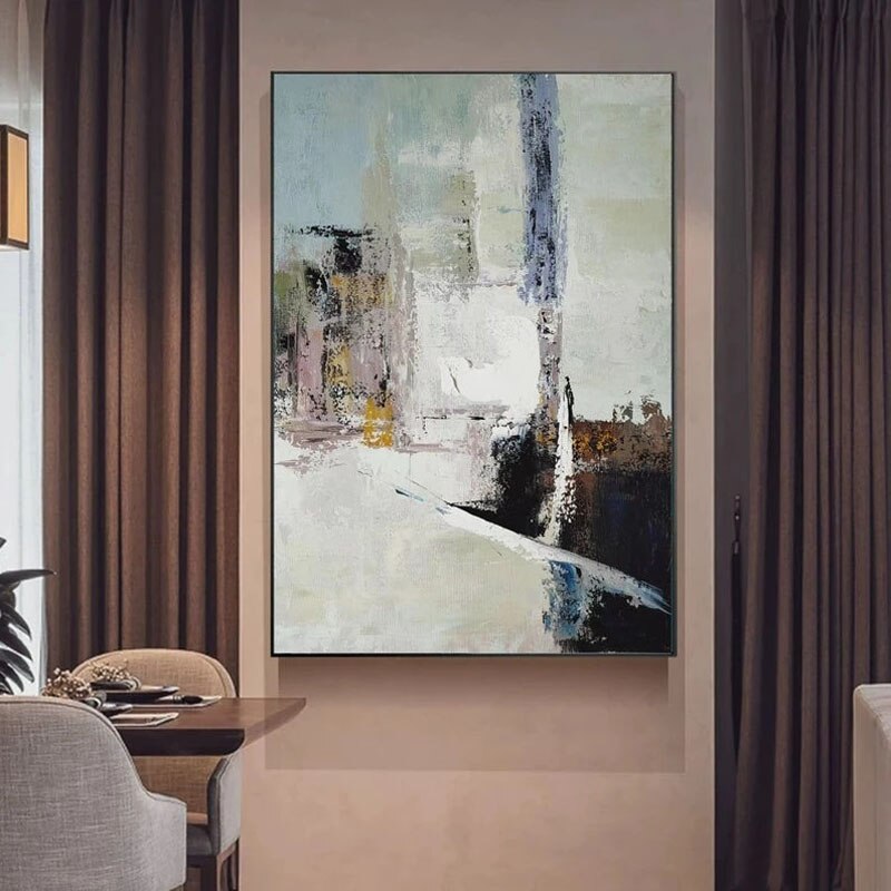 Canal Houses Painting