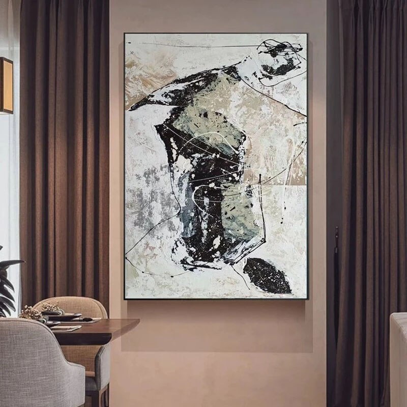 Snow-Covered Traveller Painting