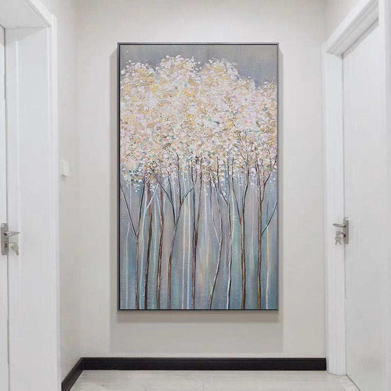 The Silk Woods Painting