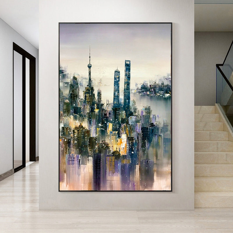 Mist in Shanghai Painting