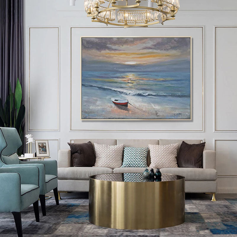 Gone Swimming Painting