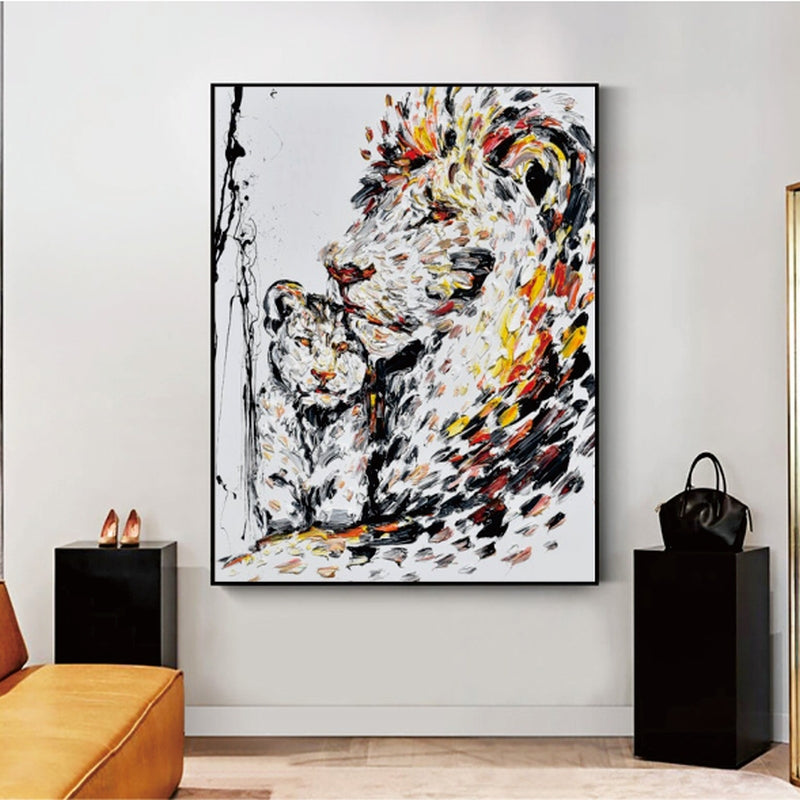 Lion‘s Love Painting