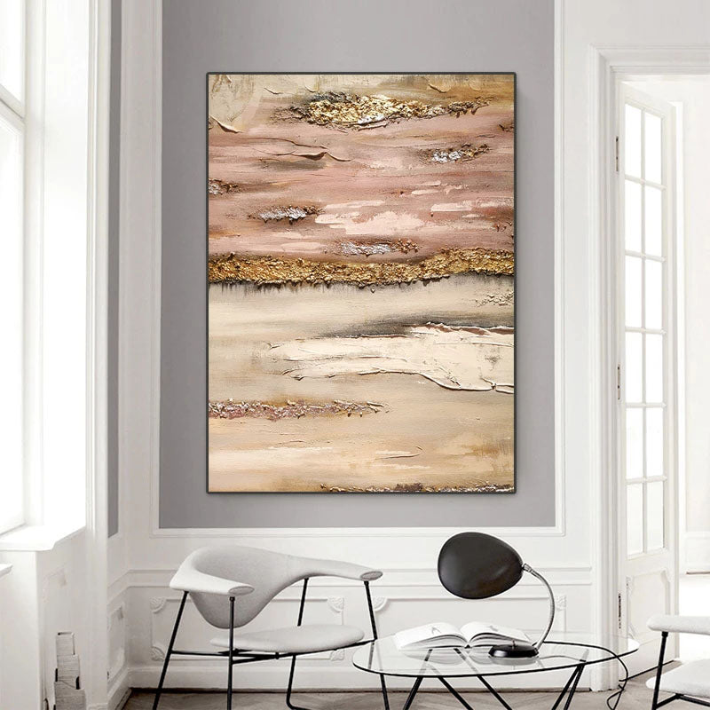 Golden Tremors Painting