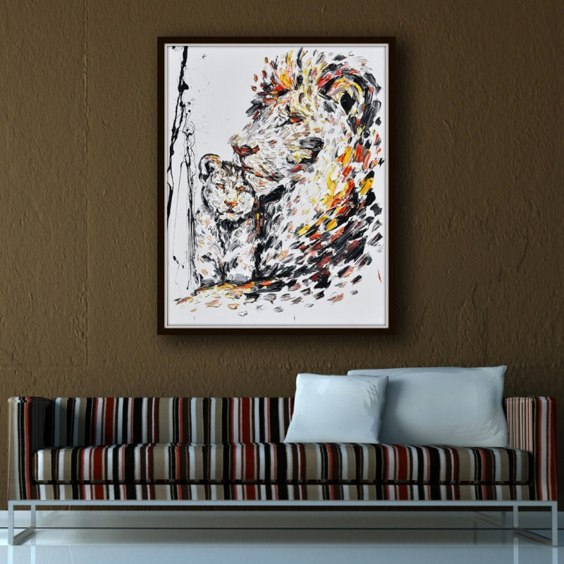 Lion‘s Love Painting