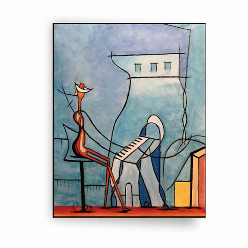 Música de la Noche Painting