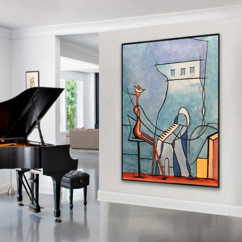 Música de la Noche Painting