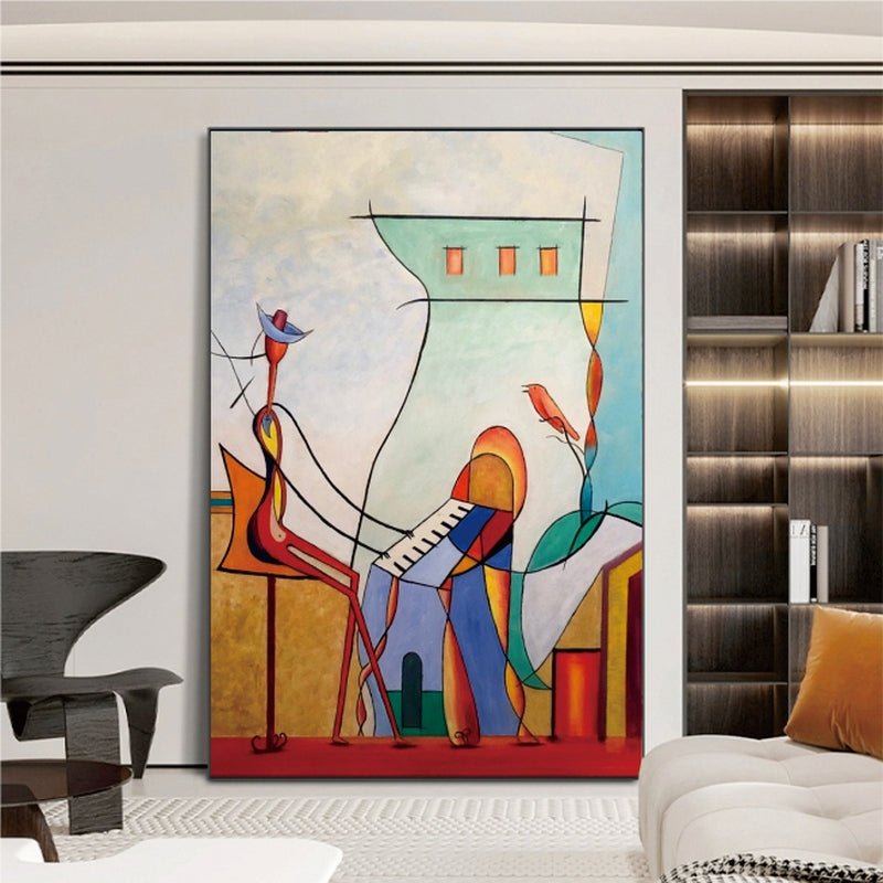 Música del Día Painting