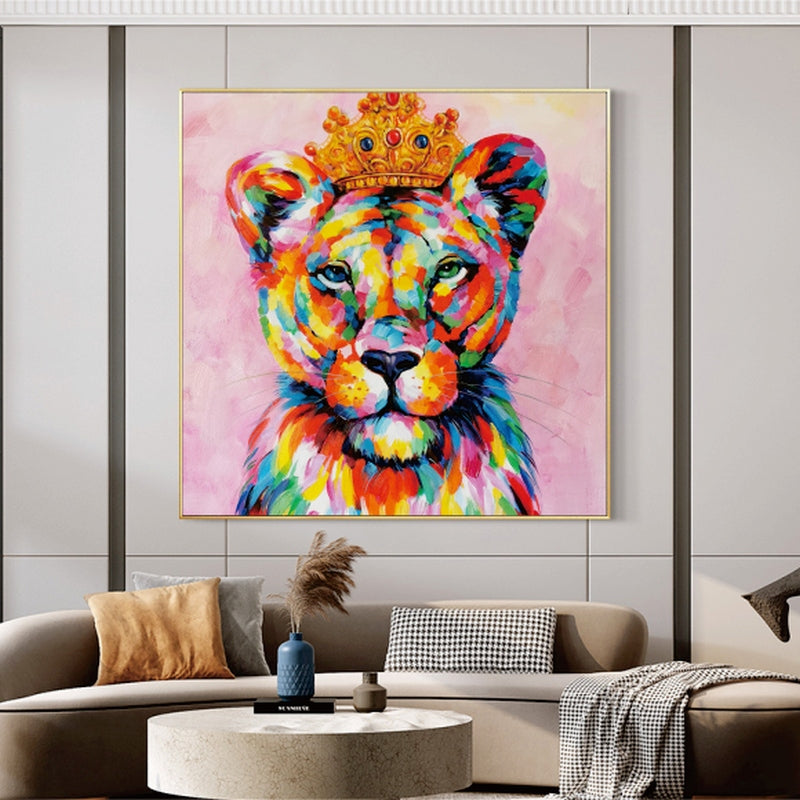The Lion Princess Painting