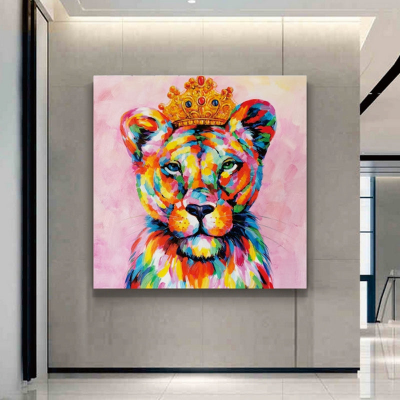 The Lion Princess Painting