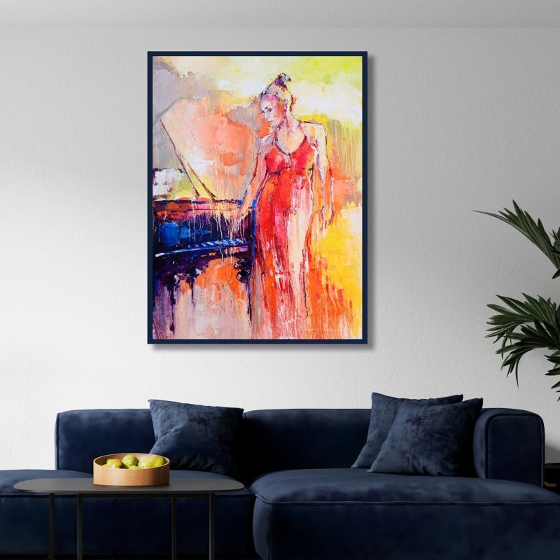 Fading Music Painting