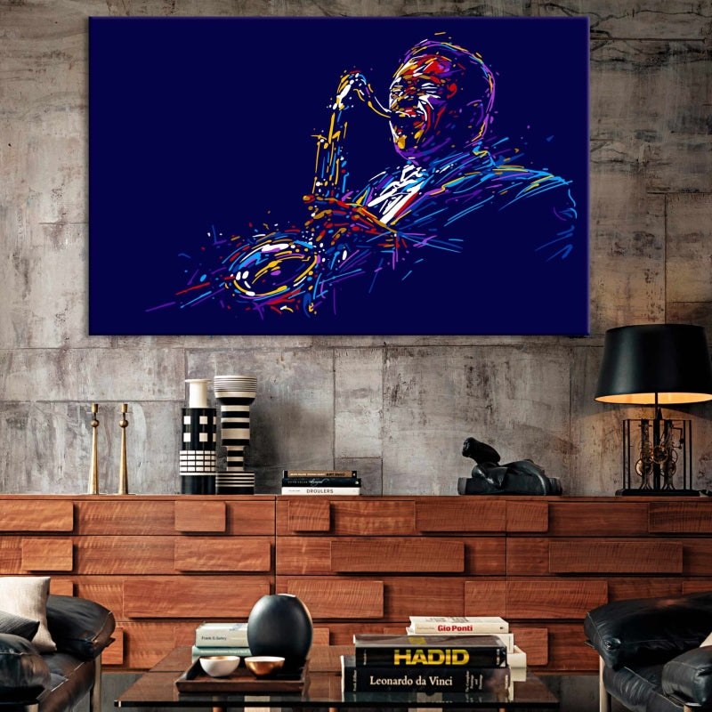 The Saxophone Solo Painting