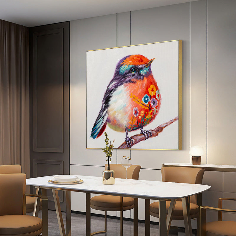 The Proud Robin Painting