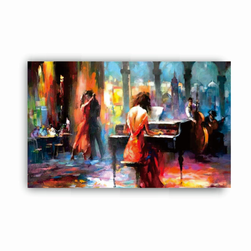 Metropolitan Night Painting