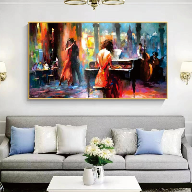 Metropolitan Night Painting