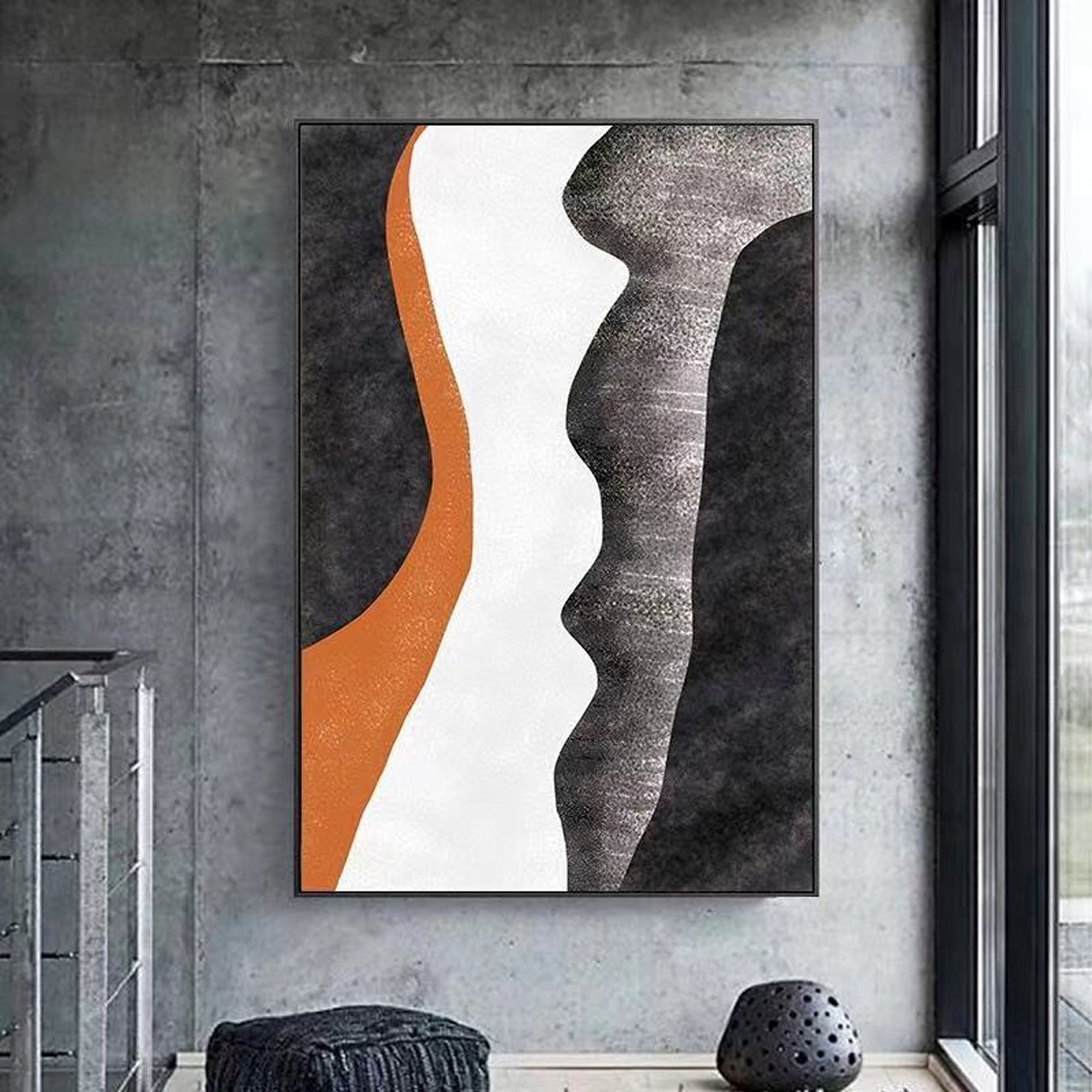 Desert Waves Painting