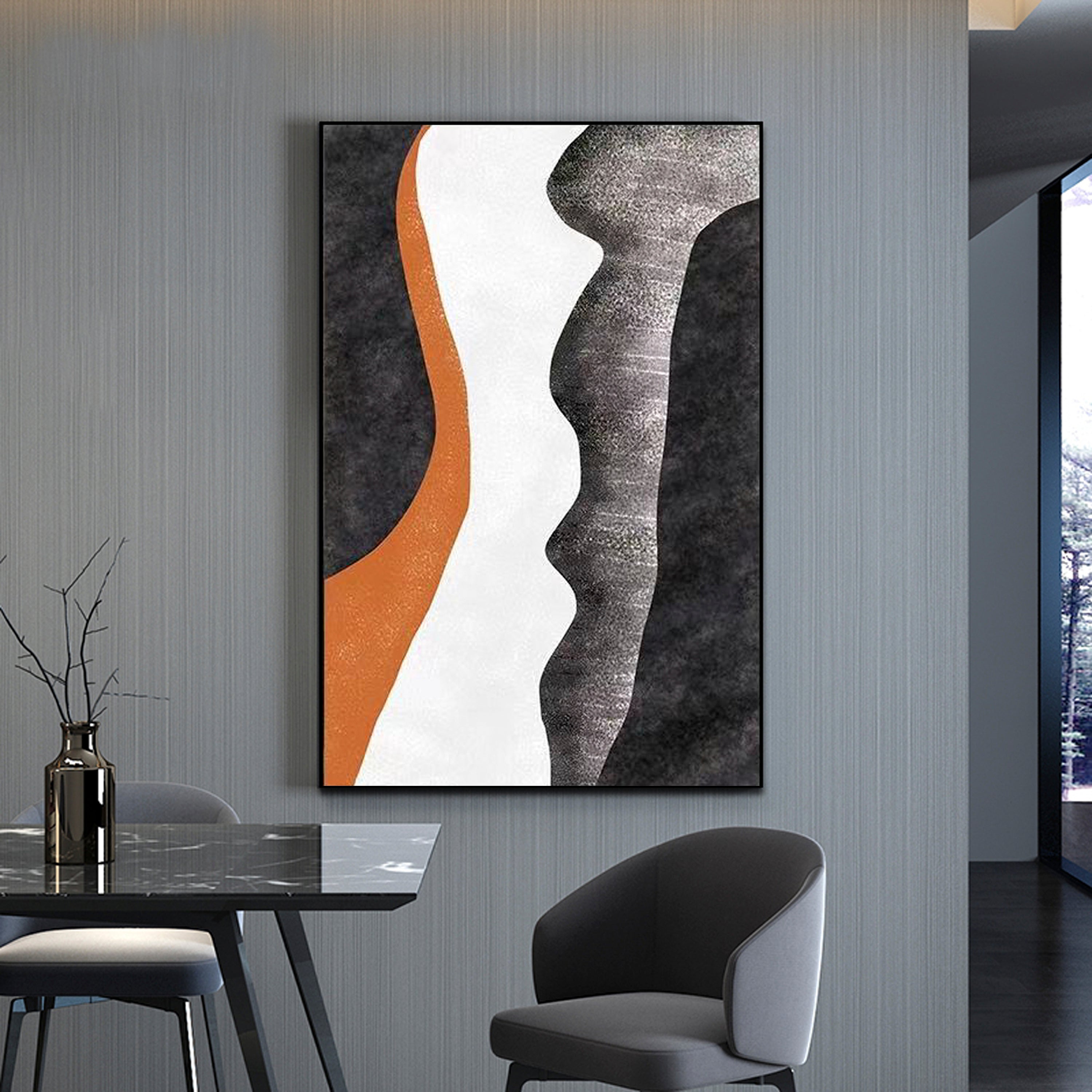 Desert Waves Painting