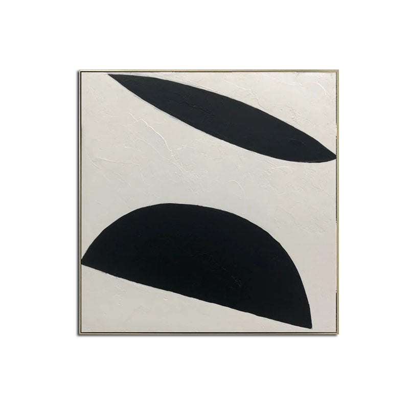 Black Leaflets Painting