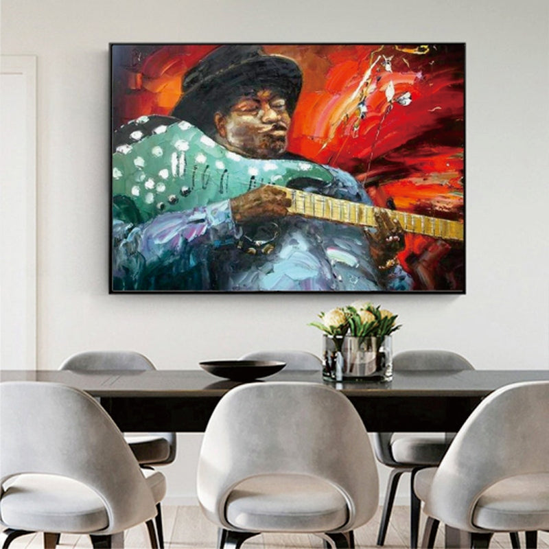 Guitar Funk Painting