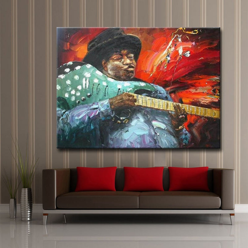 Guitar Funk Painting
