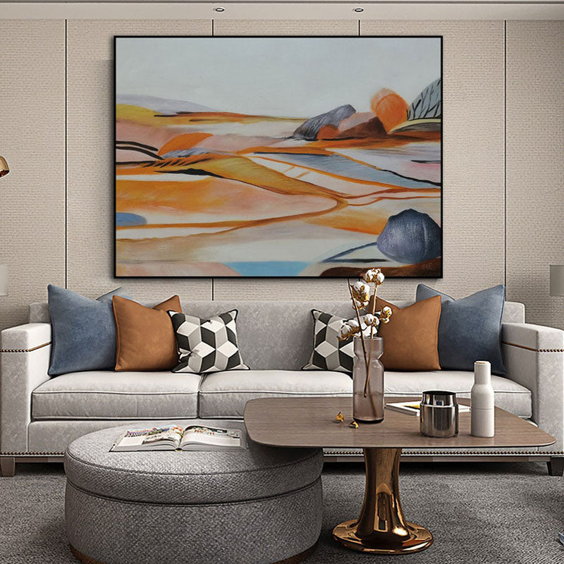 The Abstract Plains Painting