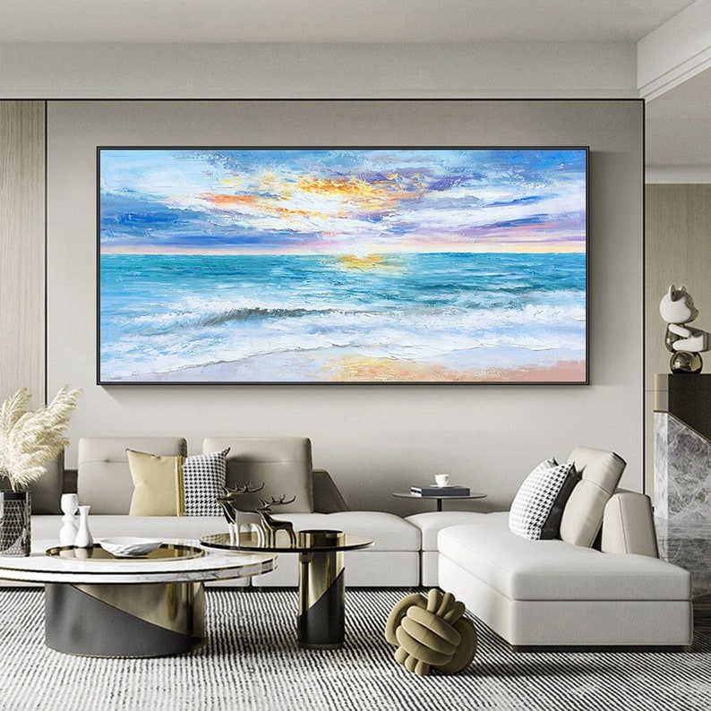 The Roaring Sea Painting