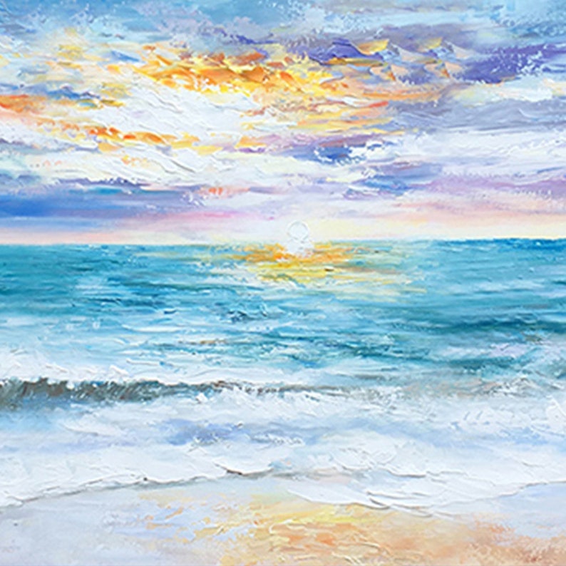 The Roaring Sea Painting