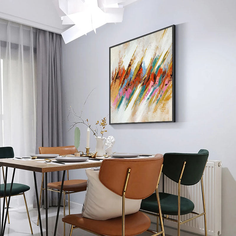 Coloured Marks Painting