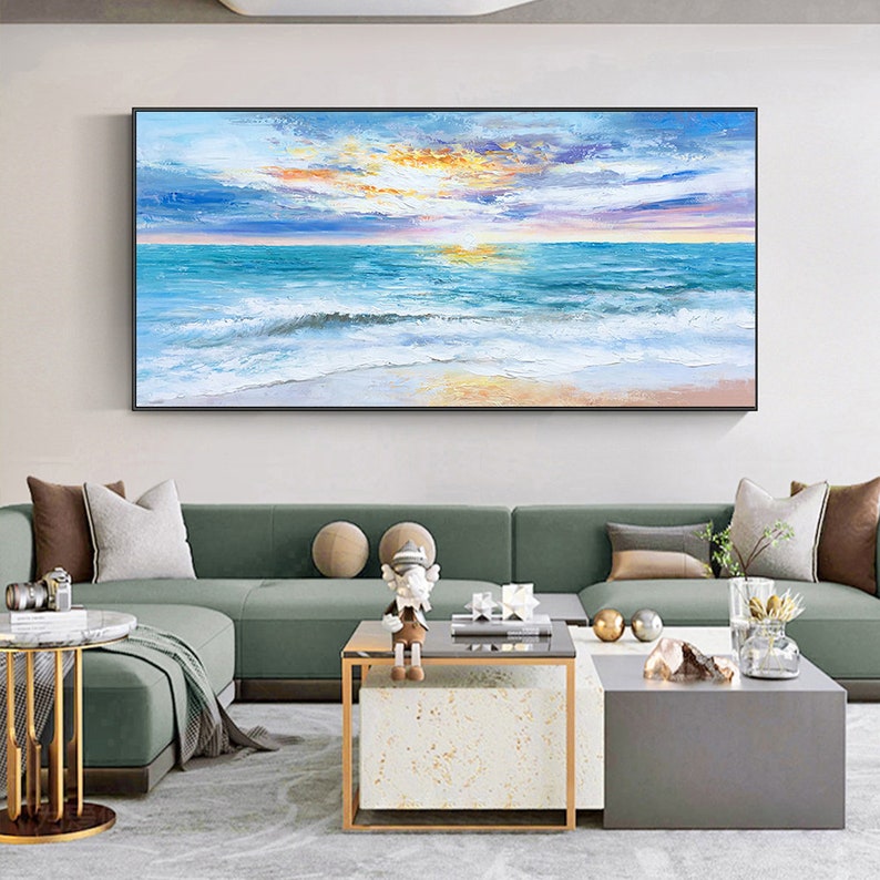 The Roaring Sea Painting