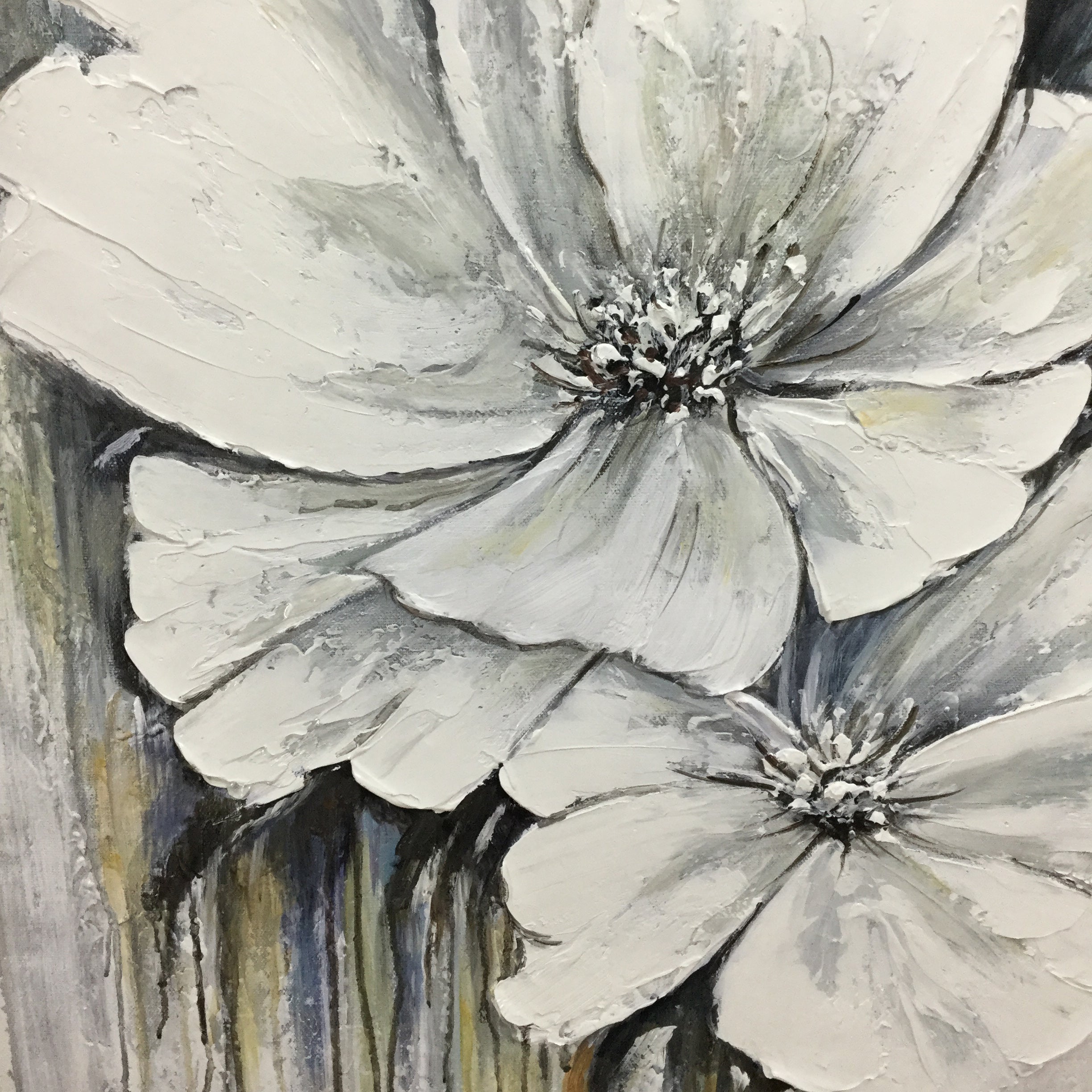 White Lily Lovestory Painting