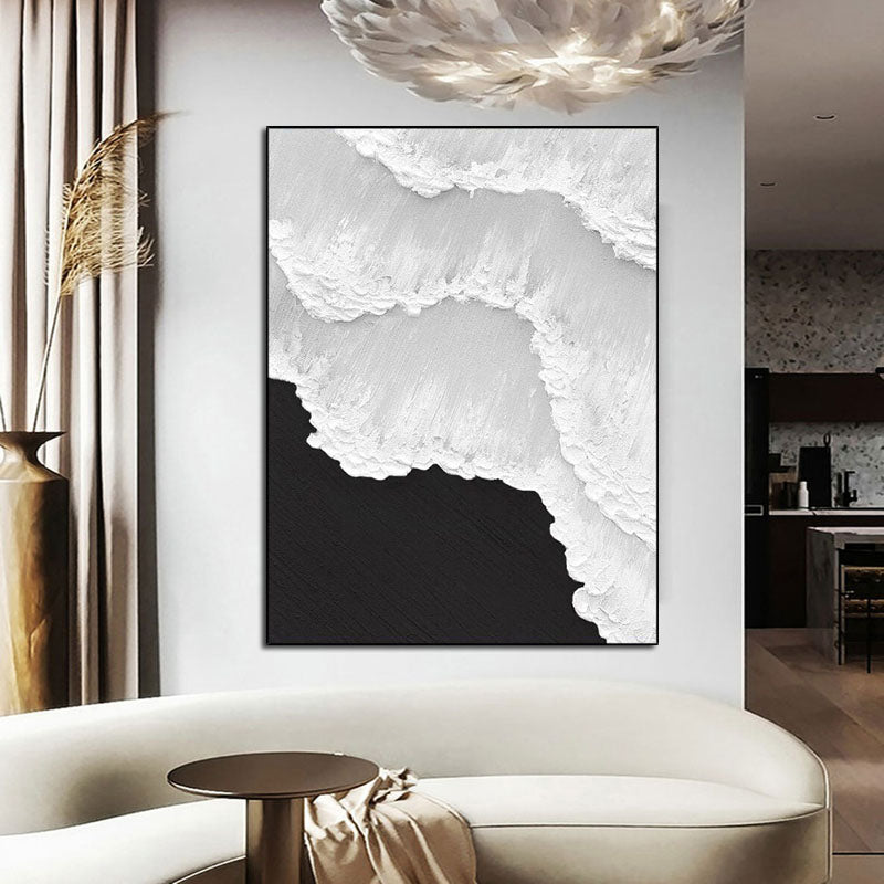 Black Beach Painting