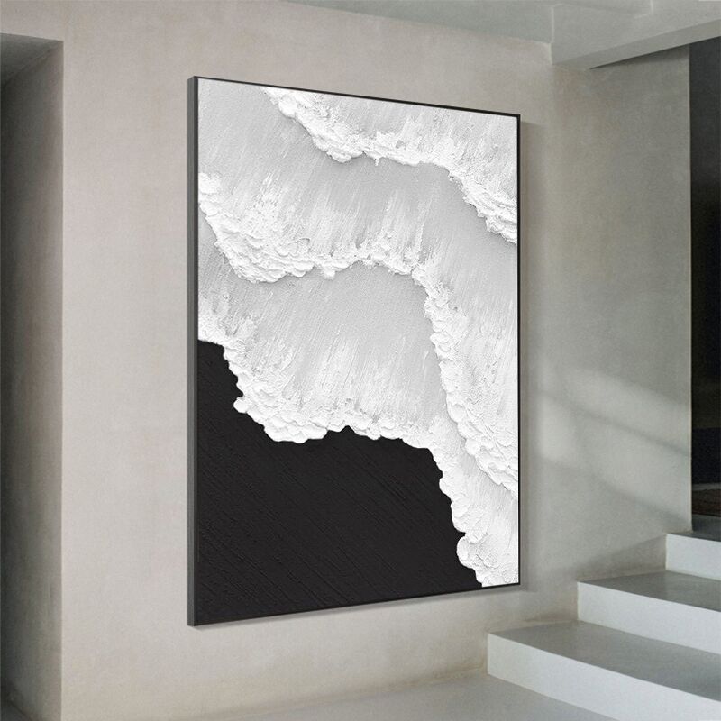 Black Beach Painting