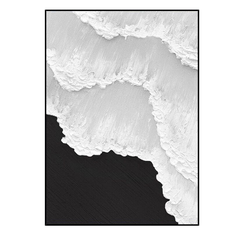 Black Beach Painting