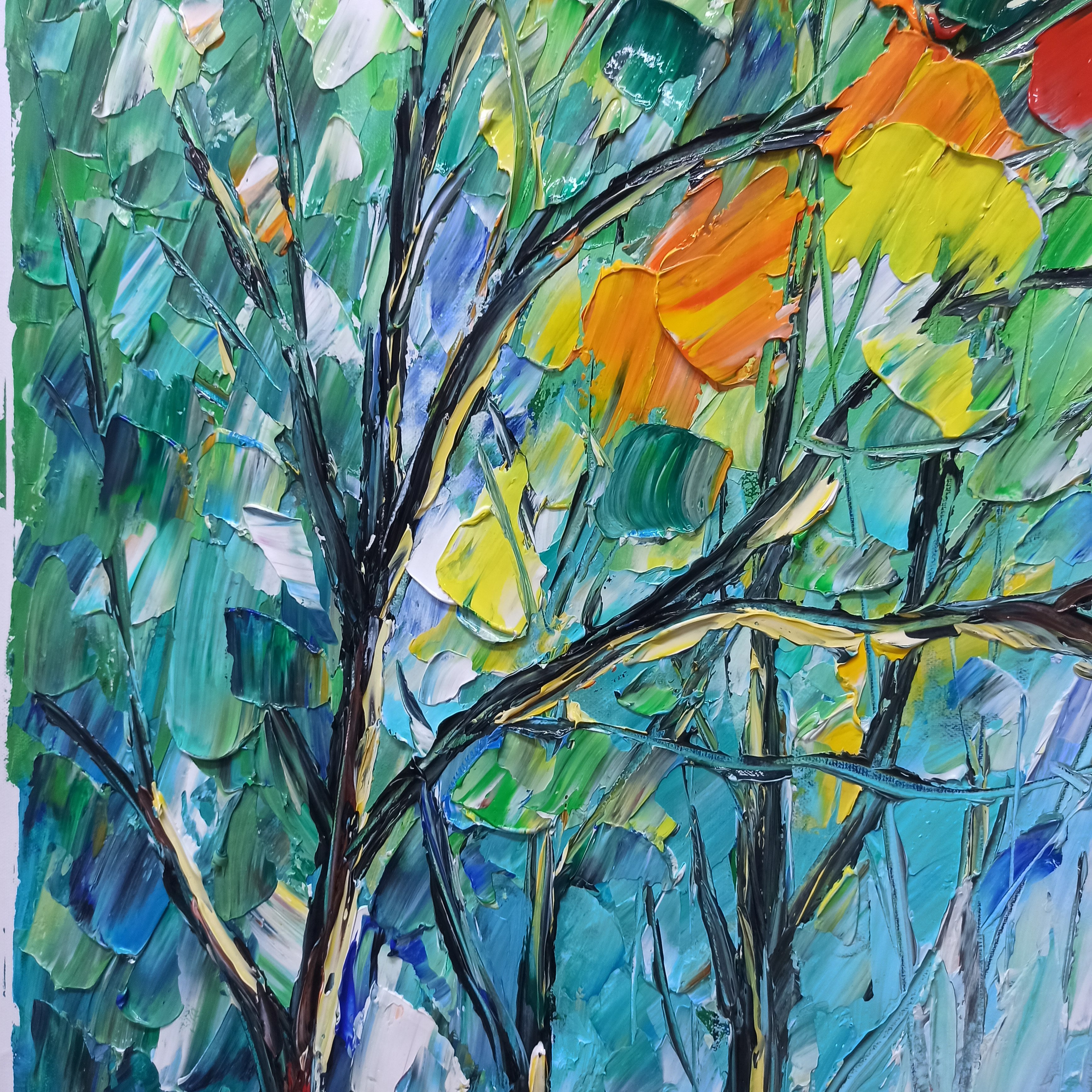 Into the Forest Painting