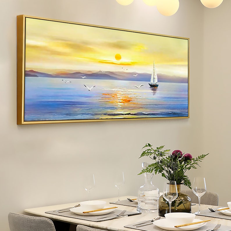 Sailing to the Sunset Painting